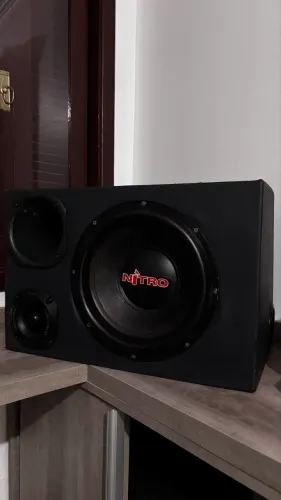 Caixa trio nitro 12P 800wrms