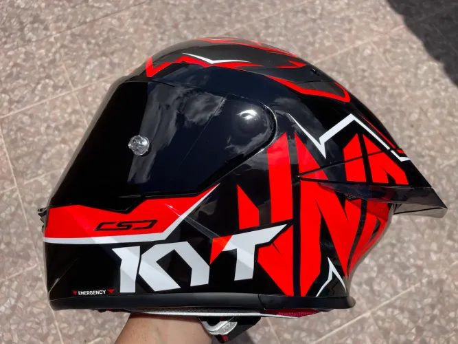 Capacete KYT TT-Revo Nicolo Bulega tam 58