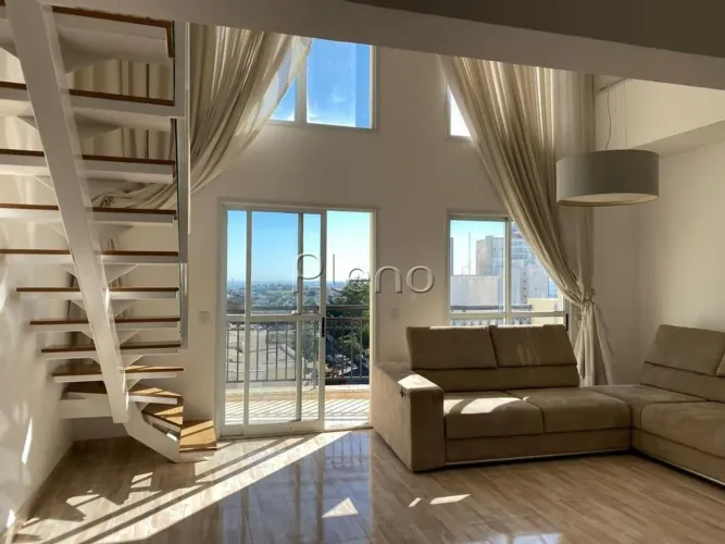 Cobertura à venda no Mansões Santo Antônio, 3 quartos - Campinas