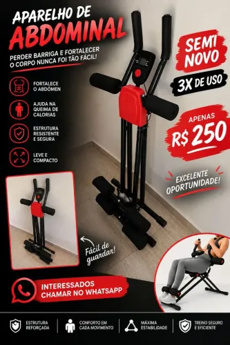 Vendo aparelho de exercícios