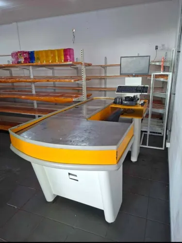Bancada de supermercado checkout