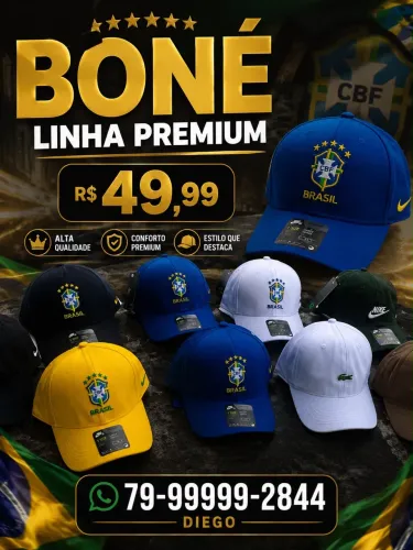 Boné do Brasil 