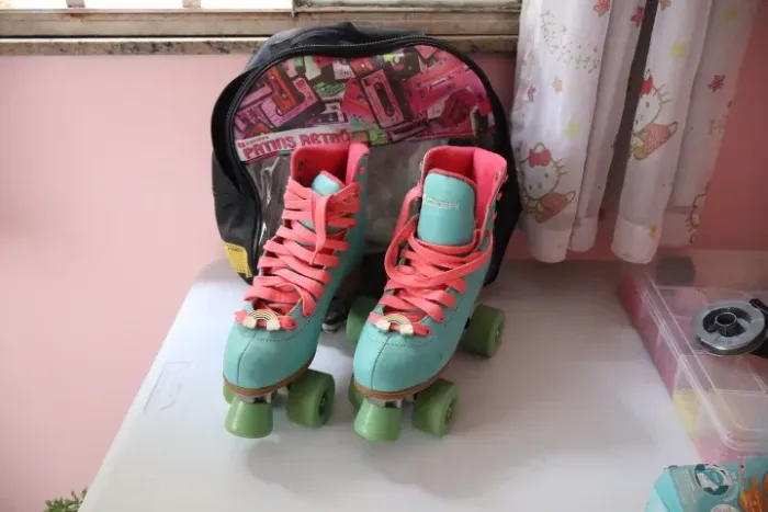 Patins Oxer Turquesa