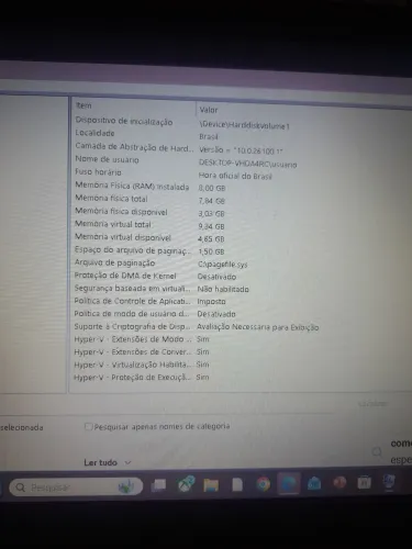 Notebook Lenovo