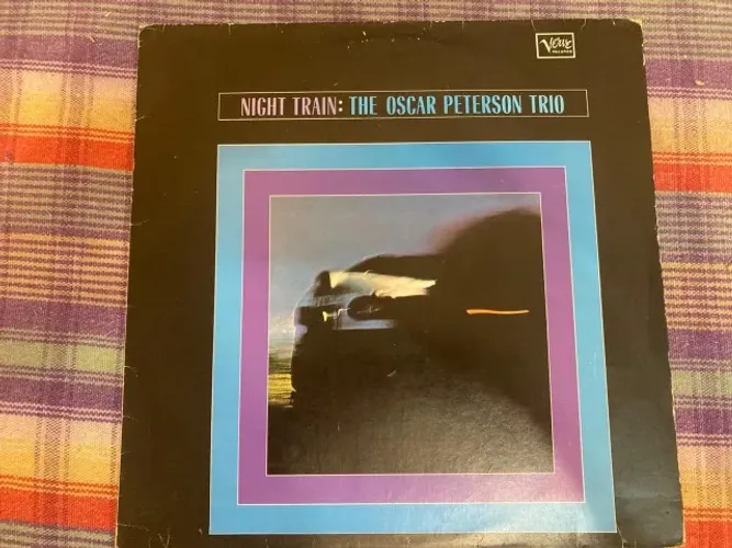 DISCO LP VINIL THE  Oscar Peterson Trio - Night Train IMPORTADO VERVE RECORDS 1963