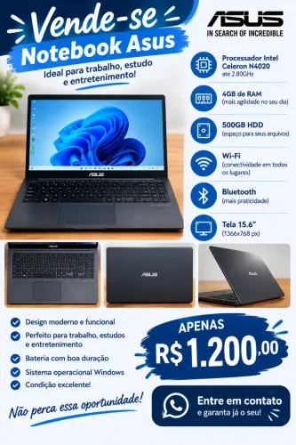 Vende-se este notebook