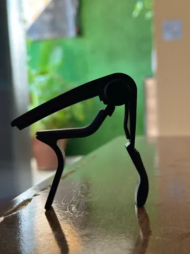 Capotraste braçadeira violão aço