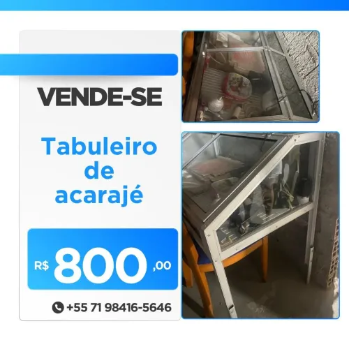 Tabuleiro de Acarajé
