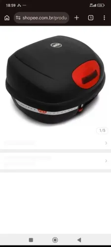 Baú de moto, bauleto GIVI