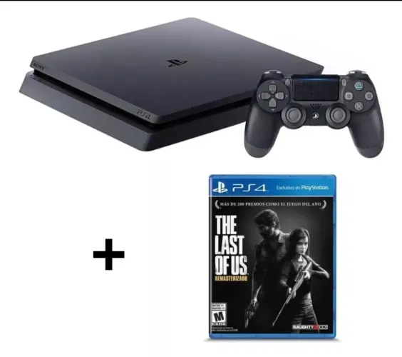 PS4 Slim 500GB c/ Garantia + Brinde. Somos LOJA FÍSICA!