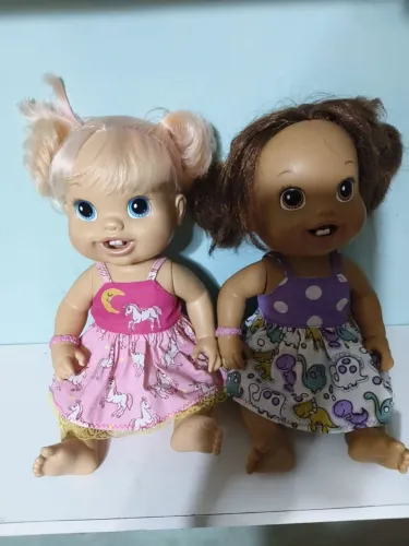 Dupla de baby Alive meus primeiros dentinhos 