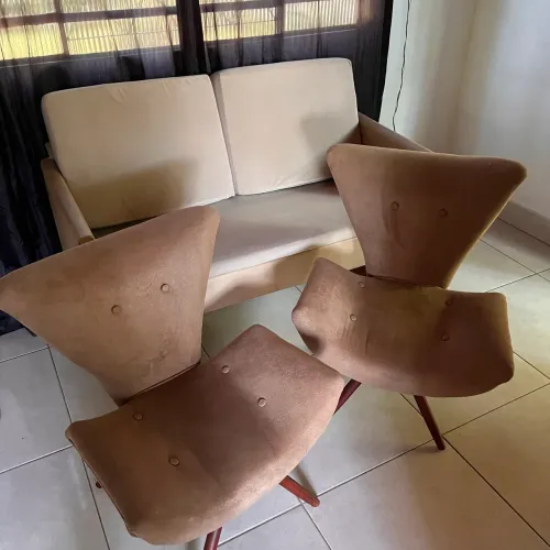 Sofá +2 poltronas