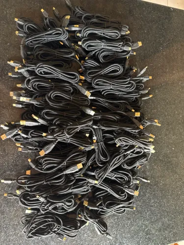 cabos de alimentação USB x micro USB 92 unidades novo cumprimentos 2,10 mt