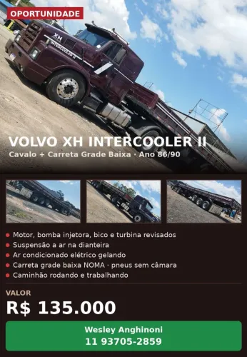 Conjunto volvo n10 XH