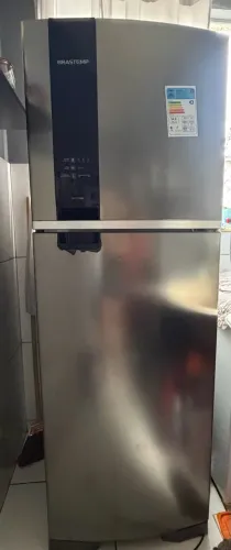 Refrigerador Brastemp 375 litros inox