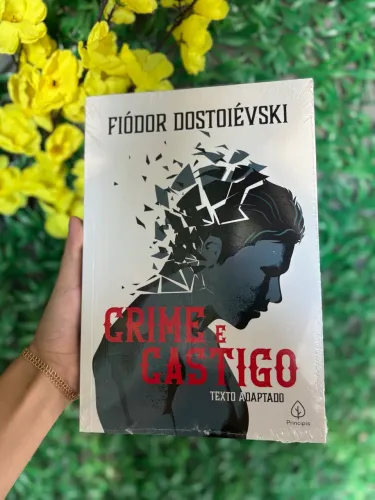 Livro Crime e castigo: Fiódor Dostoiévski (novo)
