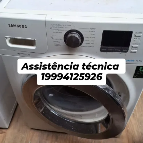 Assistência técnica máquinas de lavar em geral em Paulínia