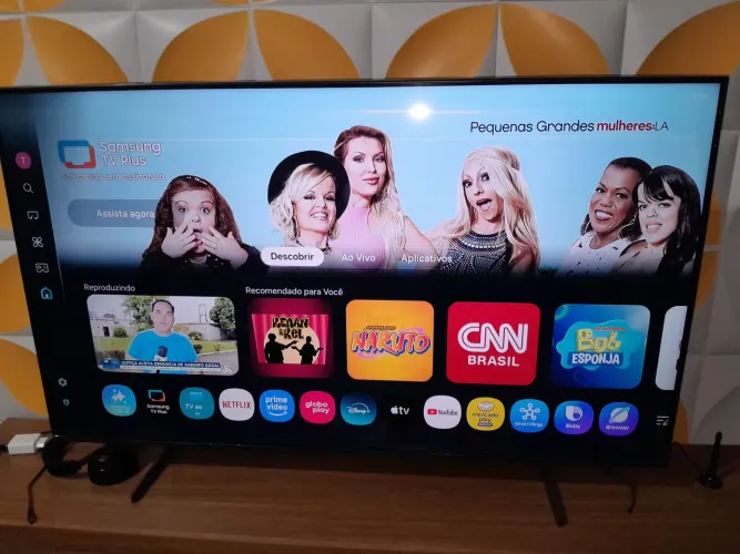 Smart tv SANSUNG 55". QLED 7 meses de uso.