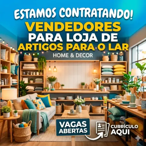 Vaga: Vendedor / Caixa