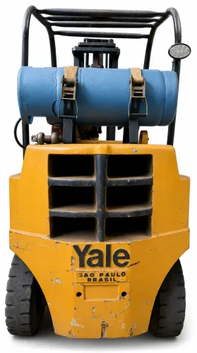 Empilhadeira Yale 4,5 Ton GLP Motor Refeito Pneus Novos Torre Duplex