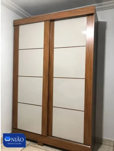 Guarda Roupa Turim Solteiro 2 Portas 2 Gavetas Dividimos Em Até 5x Sem Juros