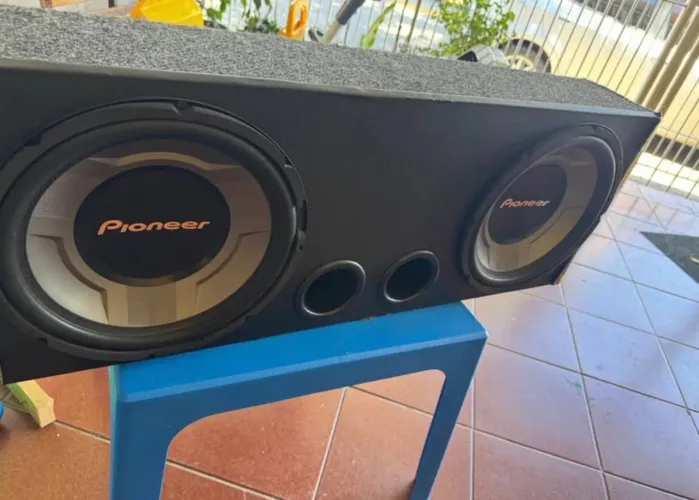 Caixa selada - 2 Auto falante Pioneer 