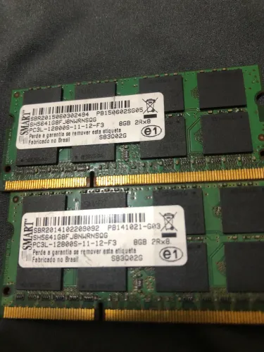 2 Memórias Not 8Gb - DDR 4