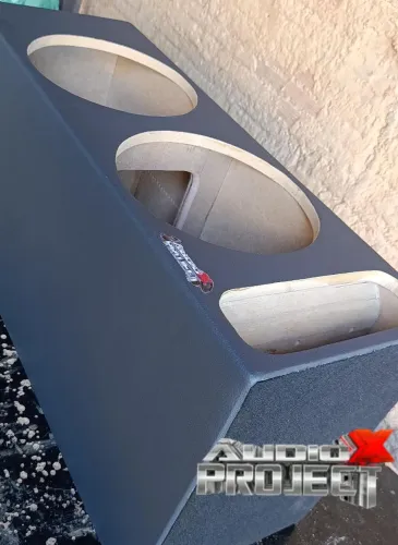 Caixa de grave com subwoofer zetta 1400
