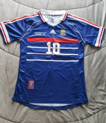 Camisa Zidane França Copa 1998