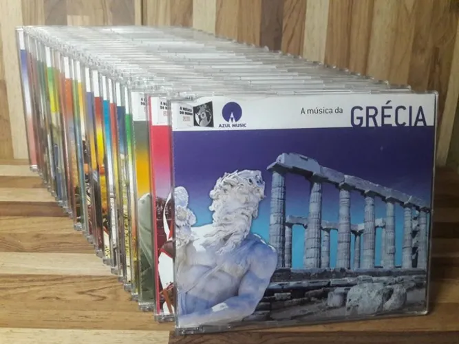 Coleção Completa A Música do Mundo 25 Cd's Revista Caras