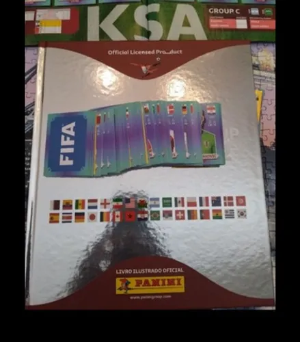 Álbum capa dura prata novo lacrado 