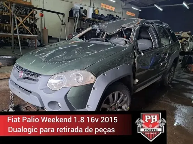 Sucata Fiat Palio Weekend 1.8 16v Etorq Dualogic 2015