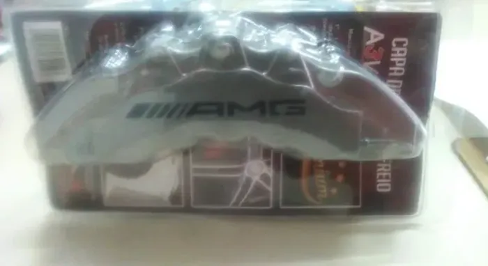 capa de pinca de freio diant mercedes amg cinza
