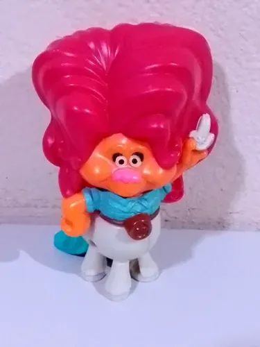 Boneca Delta Dawn do filme Trolls 2 coleção McDonald's de 2020