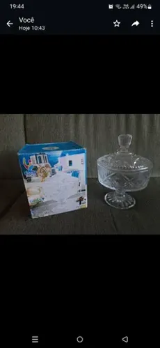 Bomboniere Qianli Glass Candy Jar nova<br>