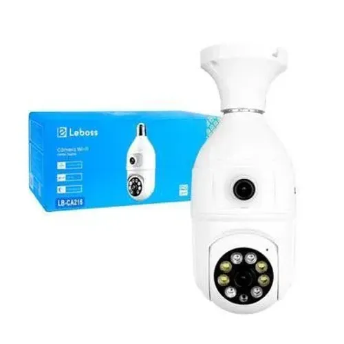 Câmera de segurança 2in1 com duas Lentes IP  Wi-Fi