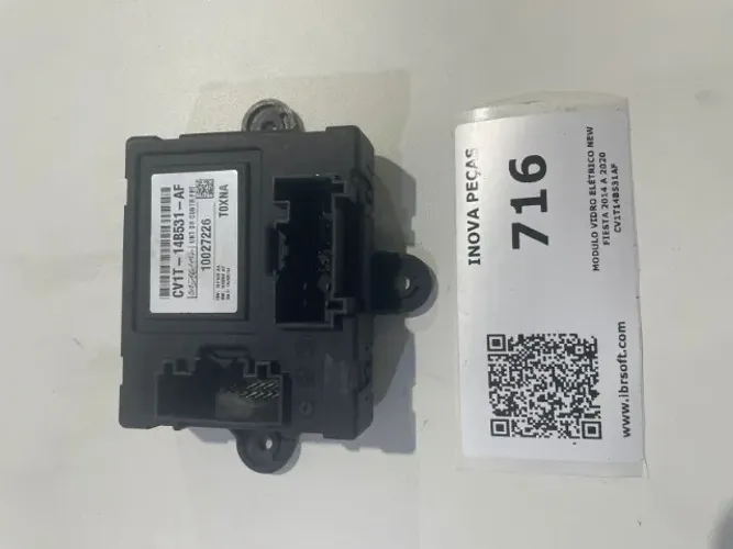 Modulo Vidro Elétrico New Fiesta 2014 a 2020 Cv1t14b531af