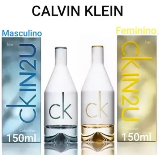 Perfume Calvin Klein CK IN2U 150ml - R$290 cada