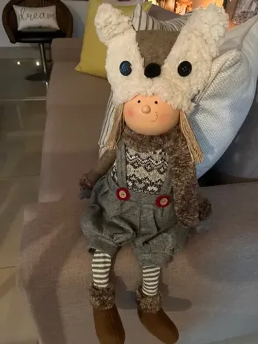 Maravilhosa boneca para enfeite!