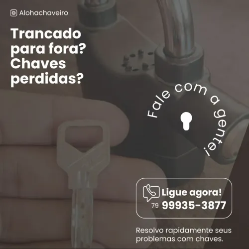 CHAVEIRO 24 HORAS!! LIGUE JÁ!