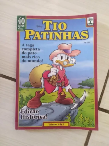 REVISTINHA TIO PATINHAS EDIÇÃO HISTORICA
