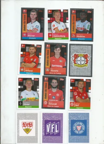 figurinhas bundesliga 19/20 - a partir 2.00 cada