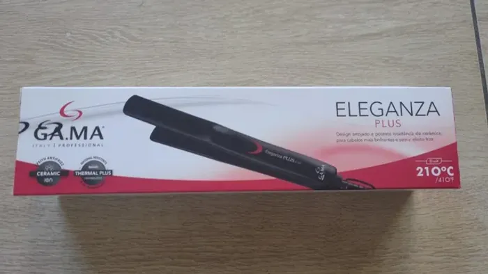 Prancha de Cabelo Eleganza Plus Bivolt Ga.Ma Italy