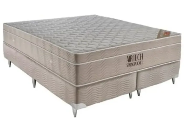cama box super king ortobom