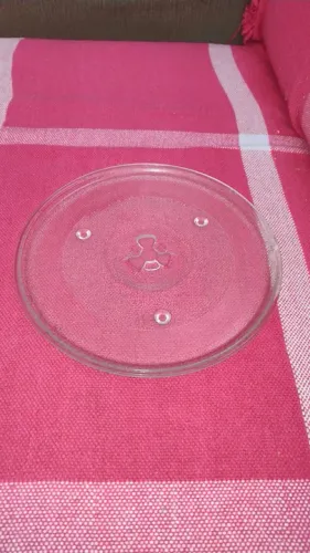 Prato de vidro para micro-ondas