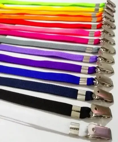 Cordões para Crachá 9mm com jacaré novo
