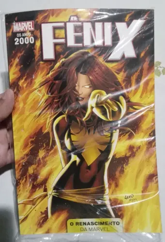 HQ da Marvel anos 2000 O Renascimento da Fênix lacrada