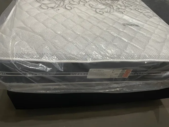 Cama box casal mola ensacada nova