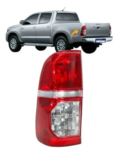 Lanterna Toyota Hilux 2012 2013 2014 2015 Bicolor Novo Le