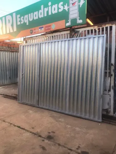 portões galvanizados
